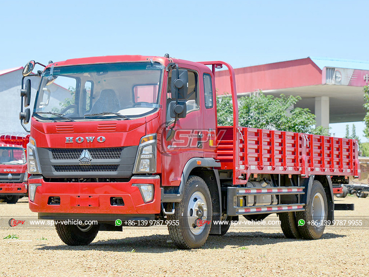 Howo Freight Truck - Front Left Side